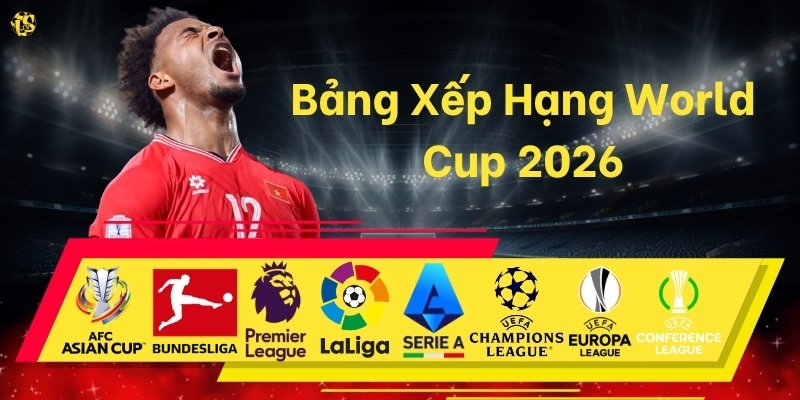Bảng Xếp Hạng World Cup 2026 | LuongsonTV